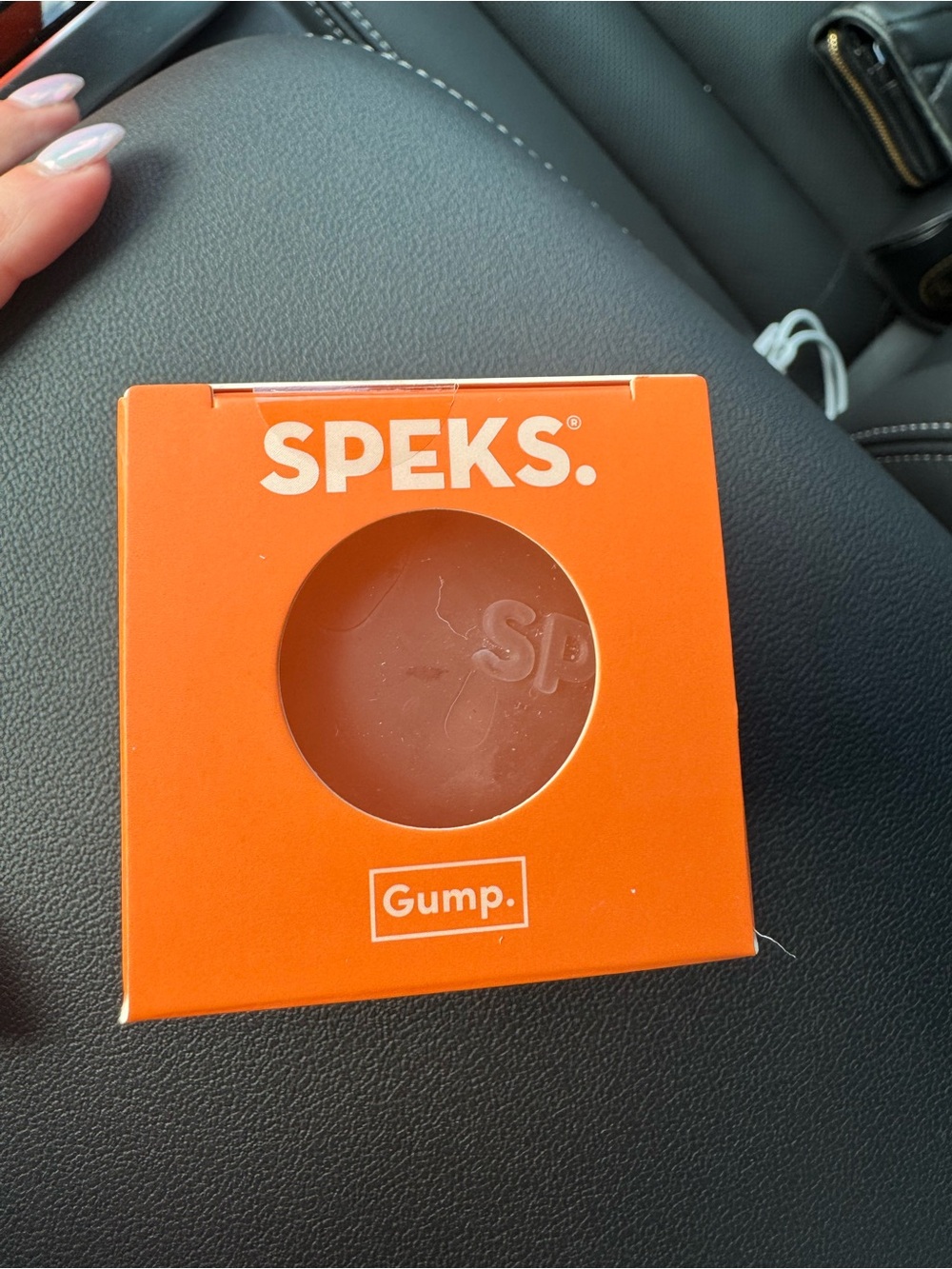 Speks Orange Gump Stress Ball Silky Soft Memory Gel Squishy Viral Tiktok specks